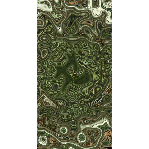 Rock Formations II White Modern Wood Framed Art Print by Harrington, Danielle