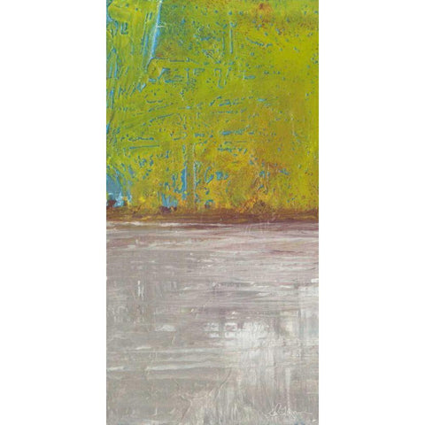 Fire and Ice I Black Modern Wood Framed Art Print with Double Matting by Roll, Dlynn