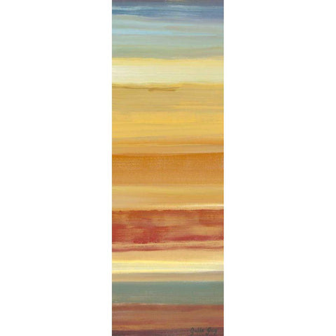 Sun Rays Black Modern Wood Framed Art Print by Joy, Julie