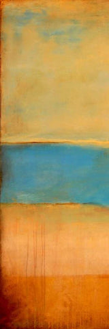 Allure of the Seas I White Modern Wood Framed Art Print with Double Matting by Ashley, Erin