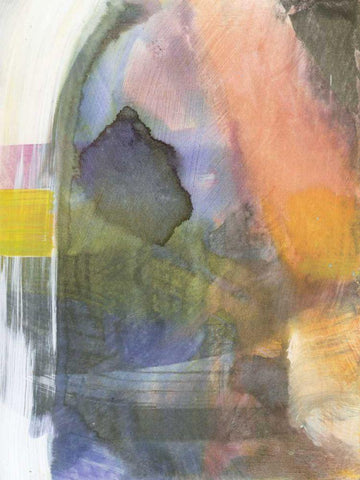 Entry Point Black Ornate Wood Framed Art Print with Double Matting by Fuchs, Jodi