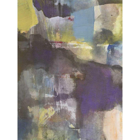 Calm Interlude White Modern Wood Framed Art Print by Fuchs, Jodi