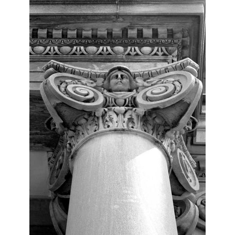 NYC Architecture II Black Modern Wood Framed Art Print by Pica, Jeff