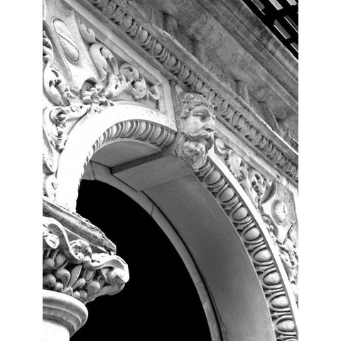 NYC Architecture IV Black Modern Wood Framed Art Print with Double Matting by Pica, Jeff