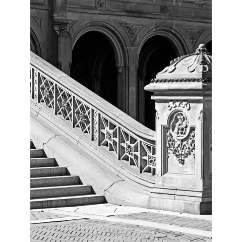 NYC Architecture VI Gold Ornate Wood Framed Art Print with Double Matting by Pica, Jeff