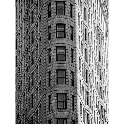 Reflections of NYC I Black Modern Wood Framed Art Print with Double Matting by Pica, Jeff