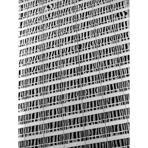Reflections of NYC IV Black Modern Wood Framed Art Print with Double Matting by Pica, Jeff