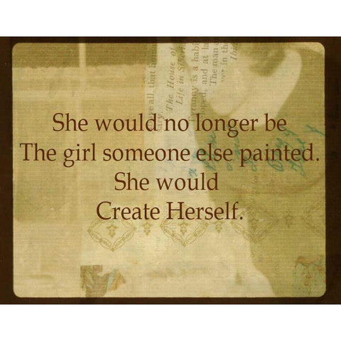 She V Gold Ornate Wood Framed Art Print with Double Matting by Jorgensen, Jennifer