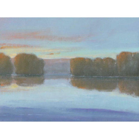 Crystal River I White Modern Wood Framed Art Print by OToole, Tim