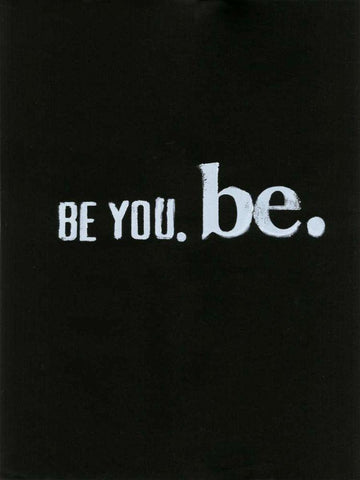 Be Beautiful III Black Ornate Wood Framed Art Print with Double Matting by Velasquez, Deborah