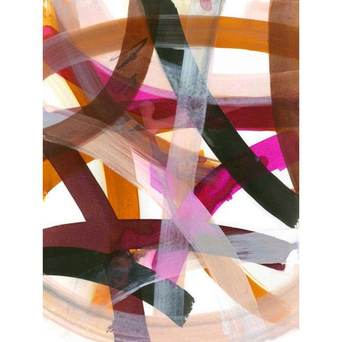 Infinite Path II Black Modern Wood Framed Art Print by Fuchs, Jodi