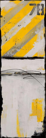 2-Up Route 78 II Black Ornate Wood Framed Art Print with Double Matting by Ashley, Erin