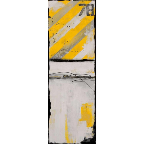 2-Up Route 78 II White Modern Wood Framed Art Print by Ashley, Erin