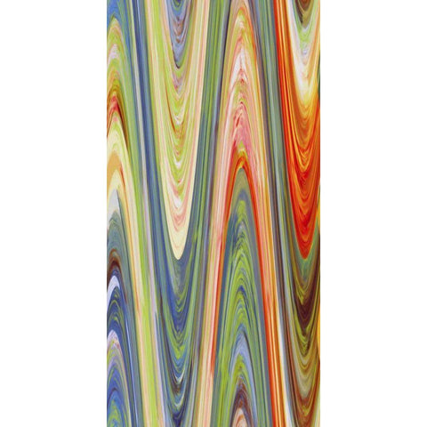 Transition II Black Modern Wood Framed Art Print with Double Matting by Mountain, Ricki