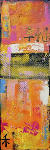 Shanghai Pop I White Modern Wood Framed Art Print with Double Matting by Ashley, Erin