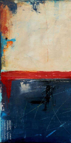 LA Strip I Black Ornate Wood Framed Art Print with Double Matting by Ashley, Erin