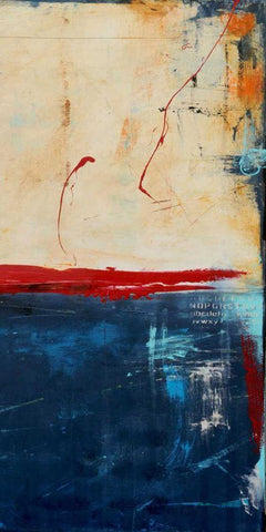 LA Strip II Black Ornate Wood Framed Art Print with Double Matting by Ashley, Erin