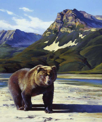 Presence White Modern Wood Framed Art Print with Double Matting by Chapman, Julie T.