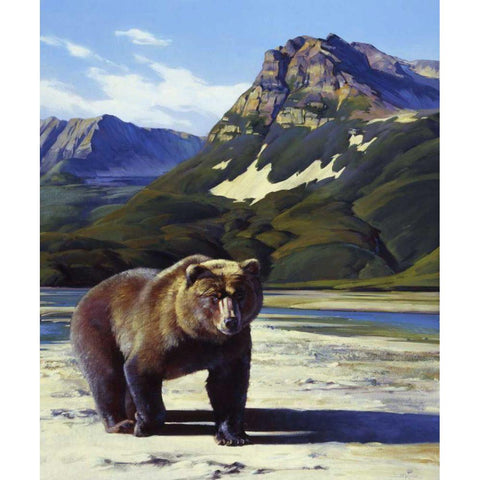 Presence Black Modern Wood Framed Art Print with Double Matting by Chapman, Julie T.