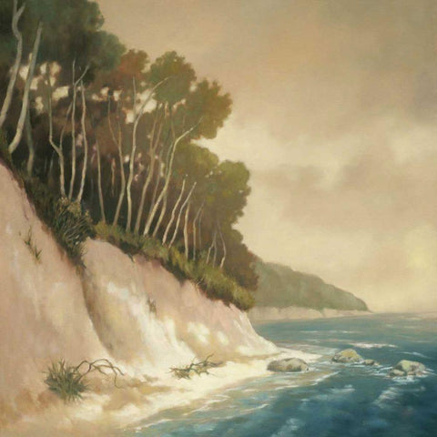 High Tide II Gold Ornate Wood Framed Art Print with Double Matting by Reynolds, Graham