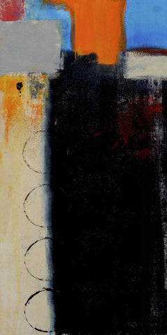 Thats a Wrap III White Modern Wood Framed Art Print with Double Matting by Ashley, Erin