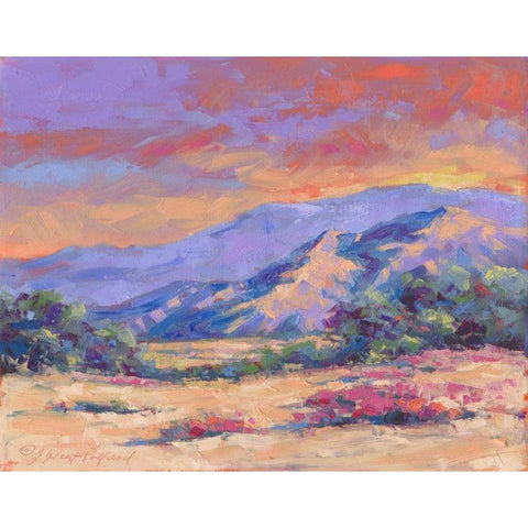 Desert Dessert Black Modern Wood Framed Art Print by Pollard, Julie G.