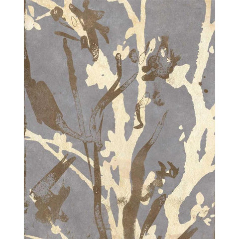 Traces II Gold Ornate Wood Framed Art Print with Double Matting by Archie, Kate