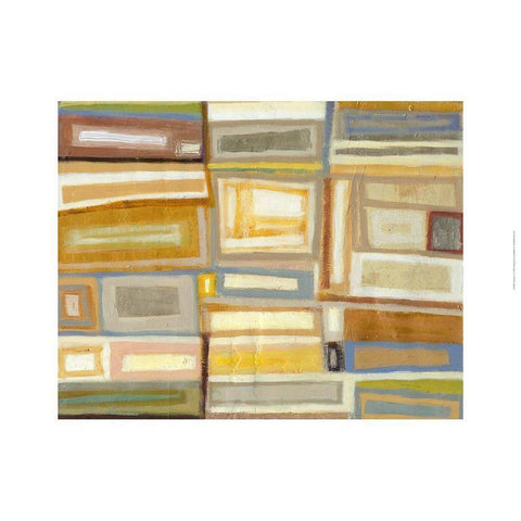 Prosperity I Gold Ornate Wood Framed Art Print with Double Matting by Wyatt Jr., Norman