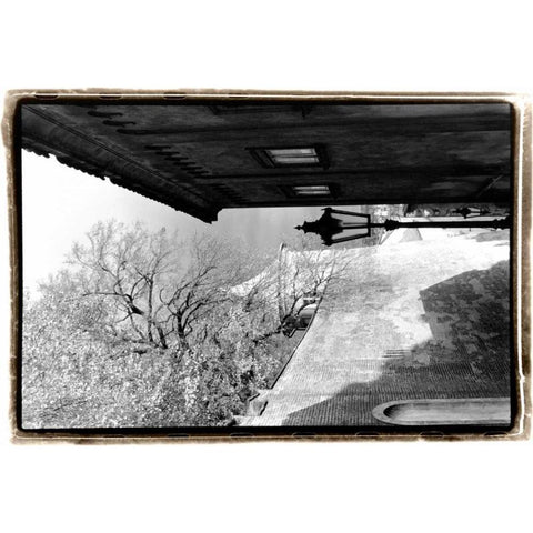 Glimpses of Prague II White Modern Wood Framed Art Print by DeNardo, Laura