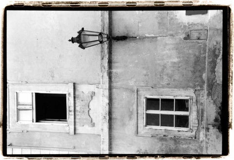 Glimpses of Prague III Black Ornate Wood Framed Art Print with Double Matting by DeNardo, Laura