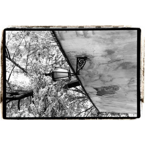 Glimpses of Prague IV White Modern Wood Framed Art Print by DeNardo, Laura