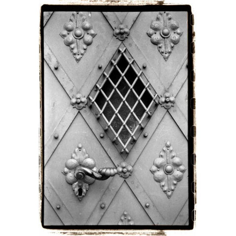Distinguished Doors I White Modern Wood Framed Art Print by DeNardo, Laura