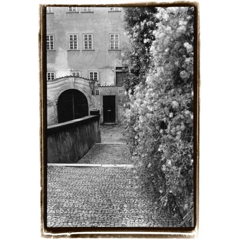 Passing through Prague II White Modern Wood Framed Art Print by DeNardo, Laura
