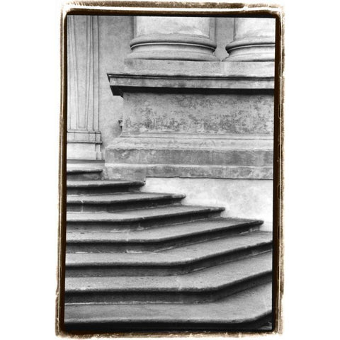 Enduring Qualities I Black Modern Wood Framed Art Print by DeNardo, Laura