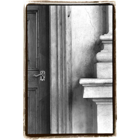 Enduring Qualities II Black Modern Wood Framed Art Print with Double Matting by DeNardo, Laura