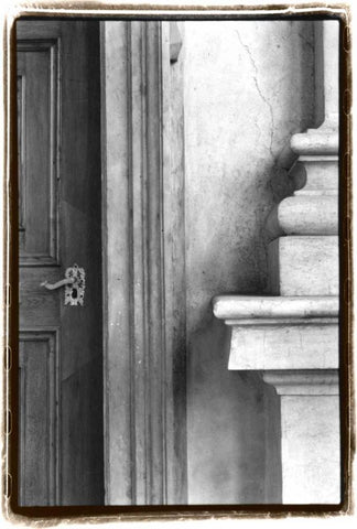 Enduring Qualities II White Modern Wood Framed Art Print with Double Matting by DeNardo, Laura