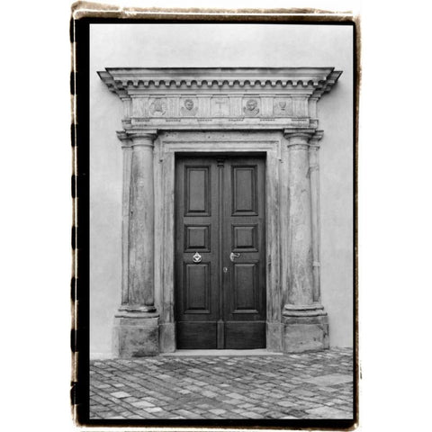 Enduring Qualities III White Modern Wood Framed Art Print by DeNardo, Laura