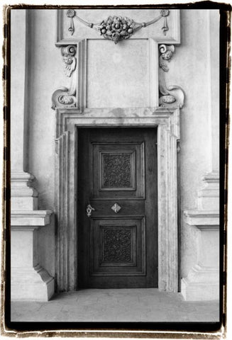 Enduring Qualities IV White Modern Wood Framed Art Print with Double Matting by DeNardo, Laura