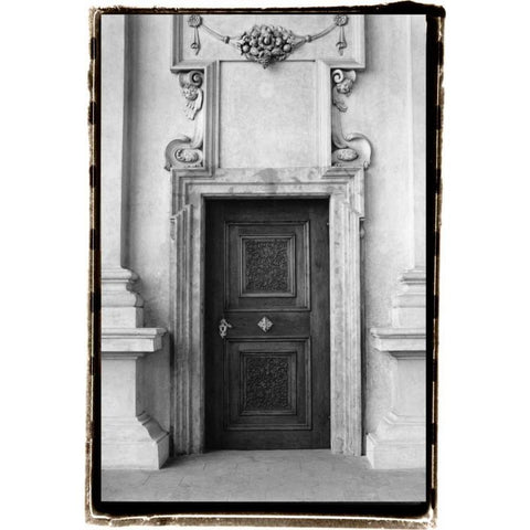 Enduring Qualities IV Black Modern Wood Framed Art Print by DeNardo, Laura