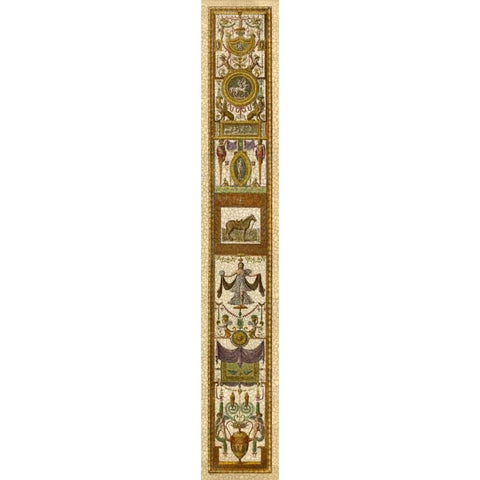 Raffaello Panel I Gold Ornate Wood Framed Art Print with Double Matting by Raffaello