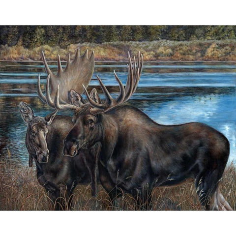 Hello Handsome White Modern Wood Framed Art Print by Mock, Carolyn