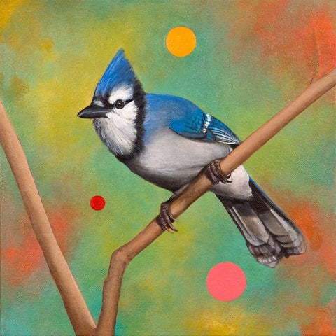 Mysteries of the Universe VI White Modern Wood Framed Art Print by Evans, Bridget G.