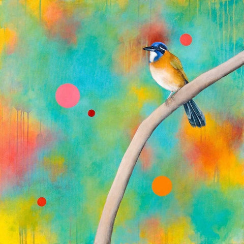 Mysteries of the Universe VIII White Modern Wood Framed Art Print by Evans, Bridget G.