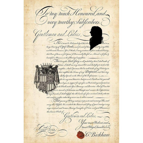 Bickhams Proposal Black Modern Wood Framed Art Print by Vision Studio