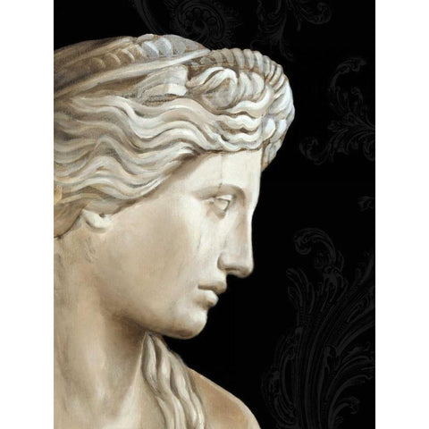 Aphrodite White Modern Wood Framed Art Print by Harper, Ethan