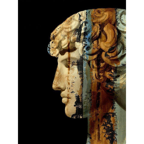 Ancient Mythology II Gold Ornate Wood Framed Art Print with Double Matting by Harper, Ethan