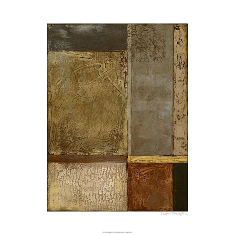 Gilded Age II White Modern Wood Framed Art Print by Meagher, Megan