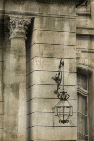 Ornate Architecture III White Modern Wood Framed Art Print with Double Matting by Harper, Ethan