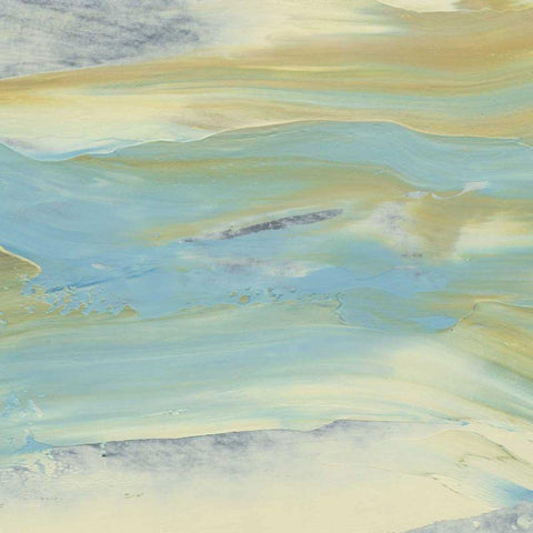 Waters Edge II Black Modern Wood Framed Art Print by Ludwig, Alicia
