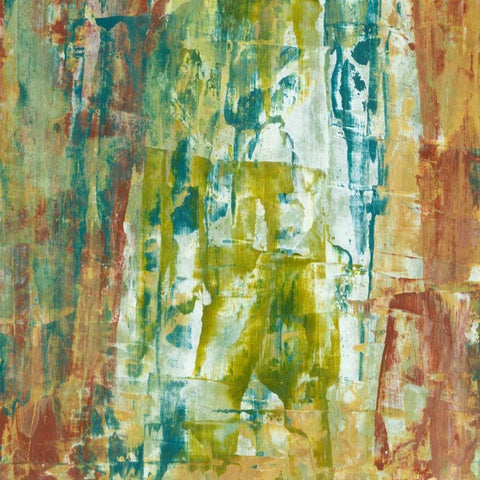 Staccato I White Modern Wood Framed Art Print by Holland, Julie